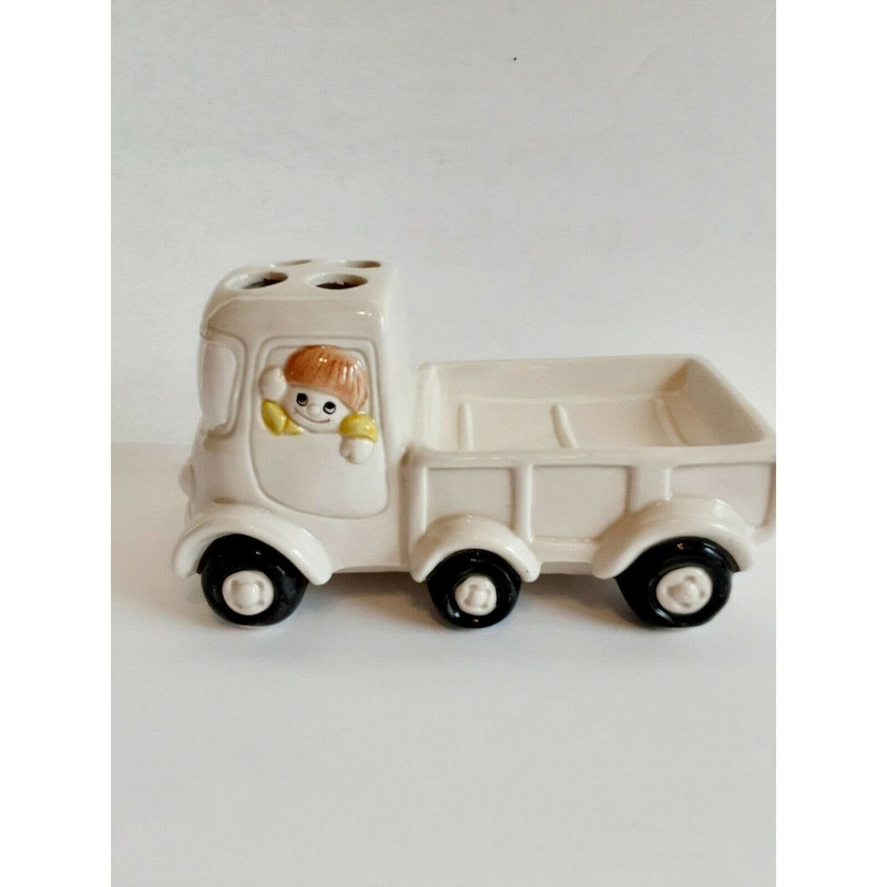 Vintage Pickup Truck Toothbrush and Bathroom Decor